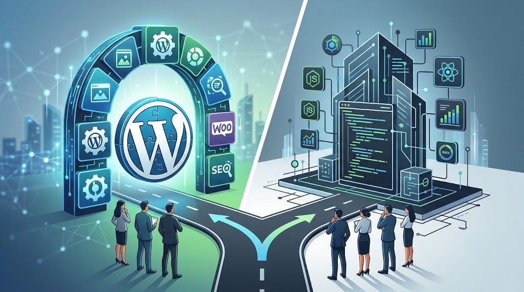WordPress vs Custom Website