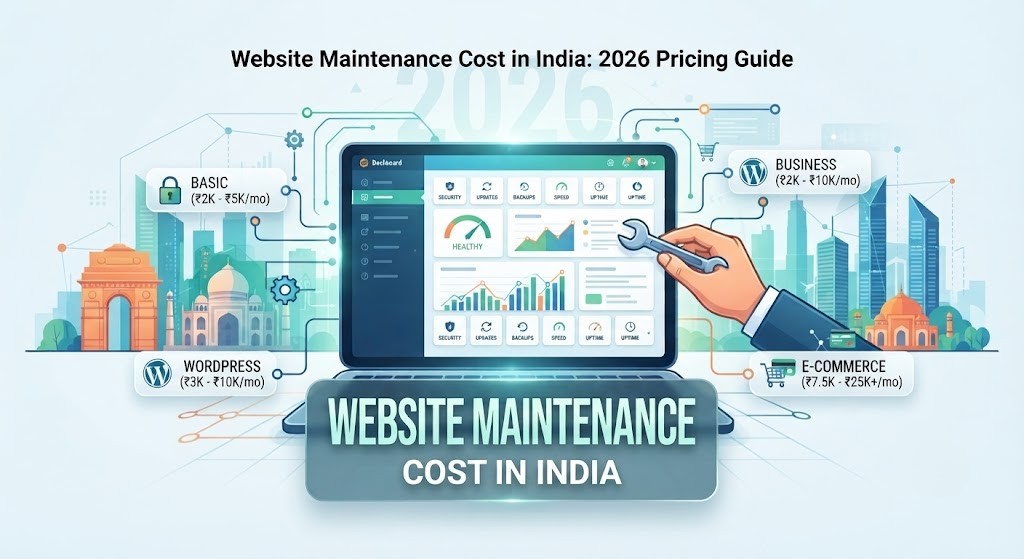 Website Maintenance Cost in India