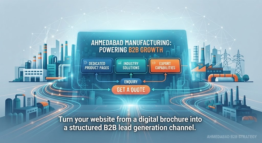 How Manufacturers in Ahmedabad Can Generate B2B Leads Through Their Website