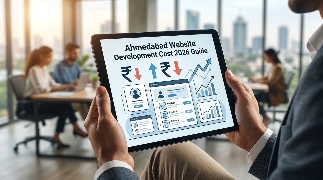 Website development cost in Ahmedabad 2026 pricing guide