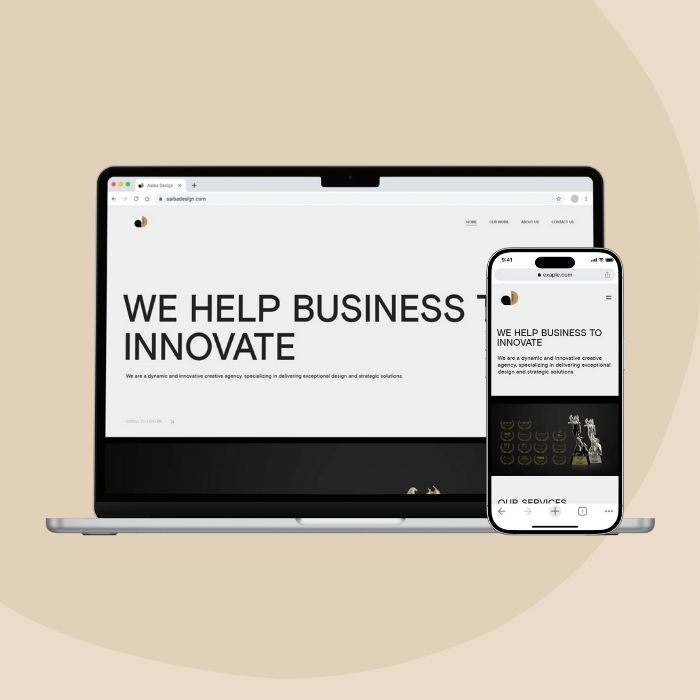 Creative Agency Website Development & SEO Setup
