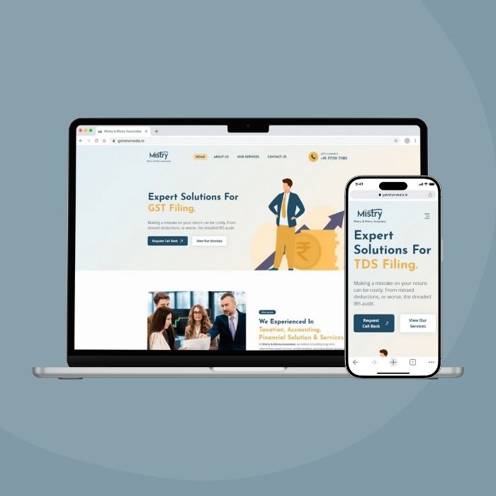Finance Website Design & Lead Generation Setup