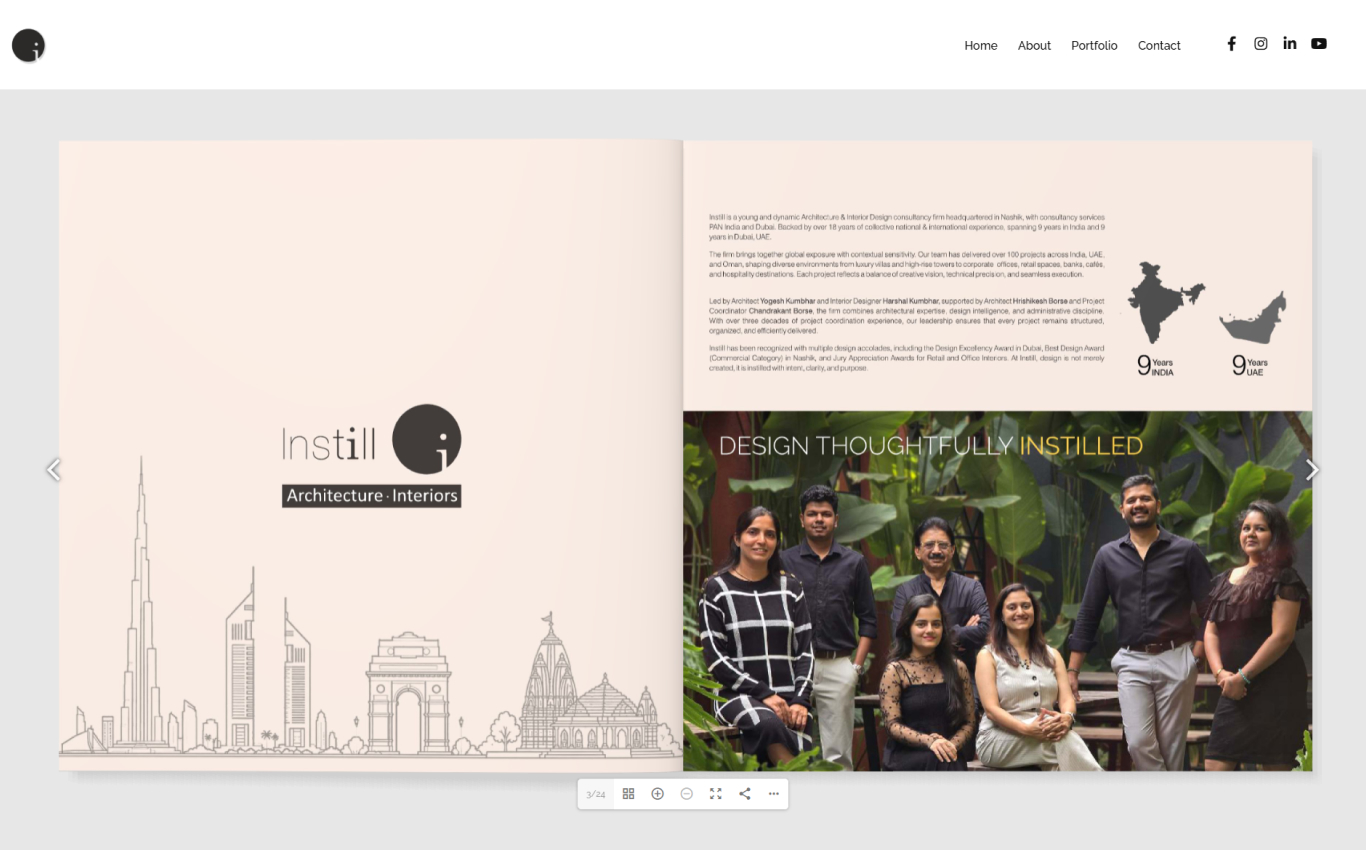 Interactive Brochure Experience